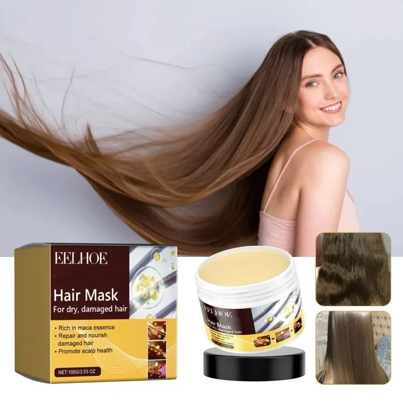 

Repair Hair Mask Moisturizing Smoothing Prevent Breakage Hair Care Soften Frizz Damaged Hair Nourishing Treatment