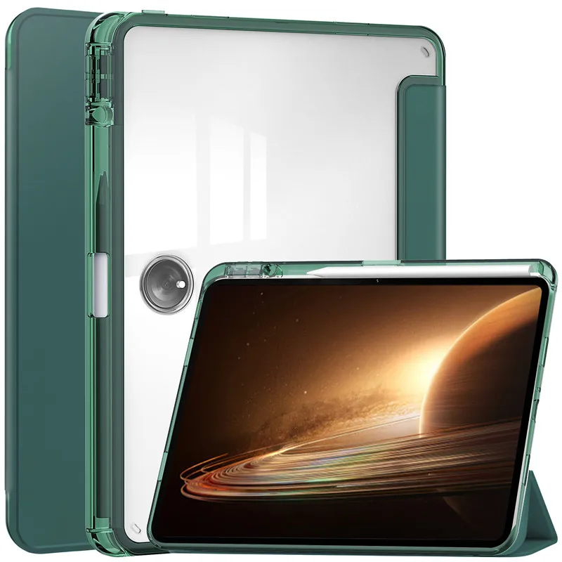 Per Oneplus Pad Case Con Portapenne Custodia Intelligente Pieghevole Posteriore In Pelle Pu Trasparente Per Oppo Pad 2 Custodia Per Oneplus Pad 11.61 