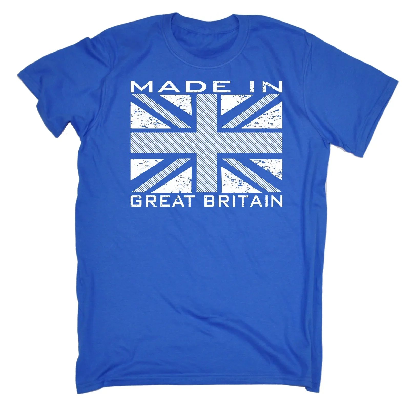 

MADE IN GREAT BRITAIN FLAG T-shirt British Uk Eng Present Slogan Funny Gift Men'S Fashion Short-Sleeve T Shirt Mens