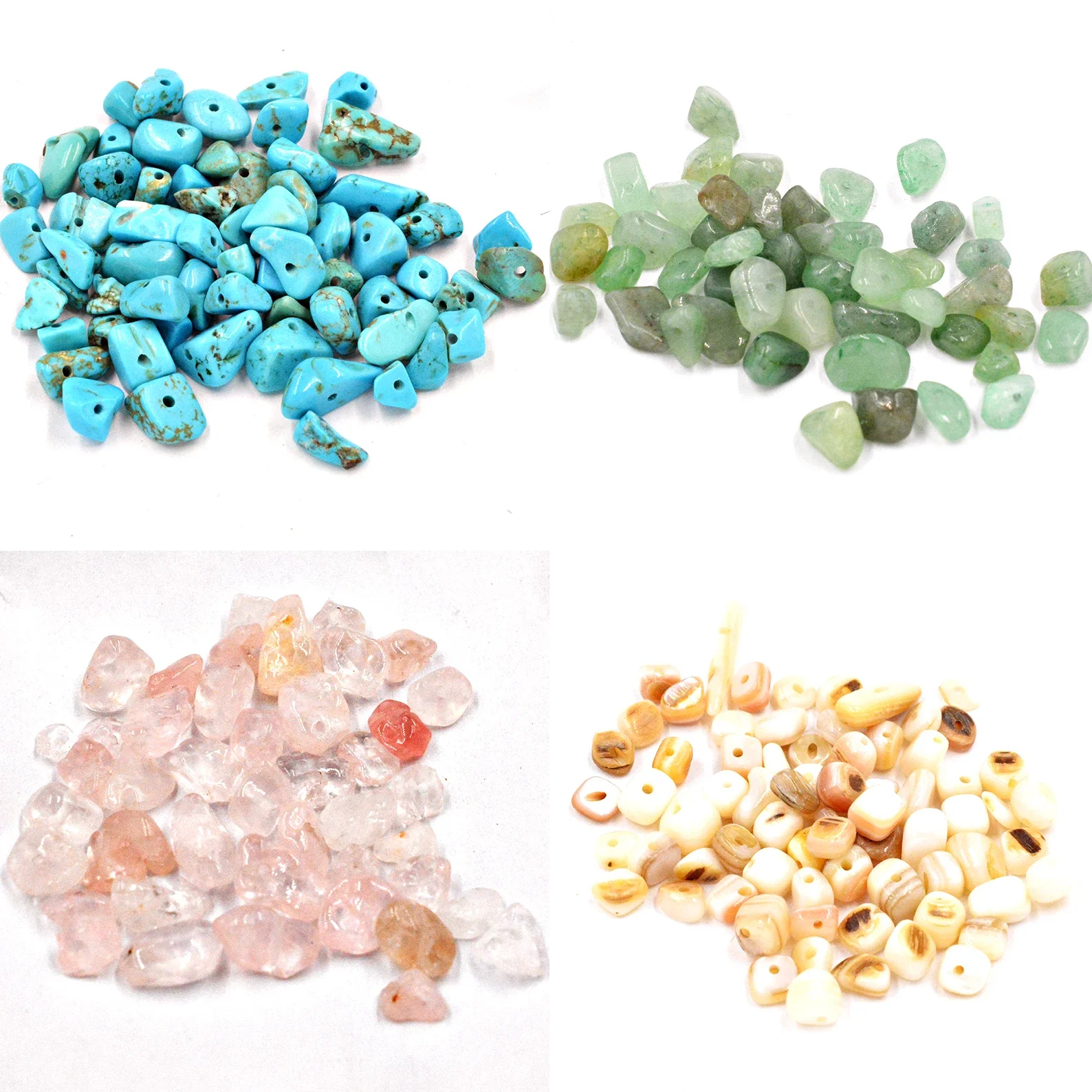 FLTMRH Freeform Chip Natural Stone Beads Irregular Shape DIY Necklace Bracelet Fashion Jewelry Making