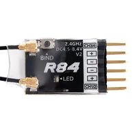 For Radiomaster R84 V2 4CH Compatible PWM RC Receiver for Frsky D8 D16 SFHSS Radiomaster TX12 T16S Transmitter 1