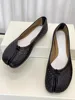 Summer Women Breathable Hollow Out Sheepskin Genuine Leather Flats Shoes Slip On Loafers Bowknot Slip Toe Moccasin Gommino Shoes 3