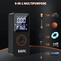 EAFC – compresseur d'air Portable sans fil, gonfleur de pneus de voiture à double écran pour Automobiles et véhicules électriques, accessoires de pièces automobiles 4