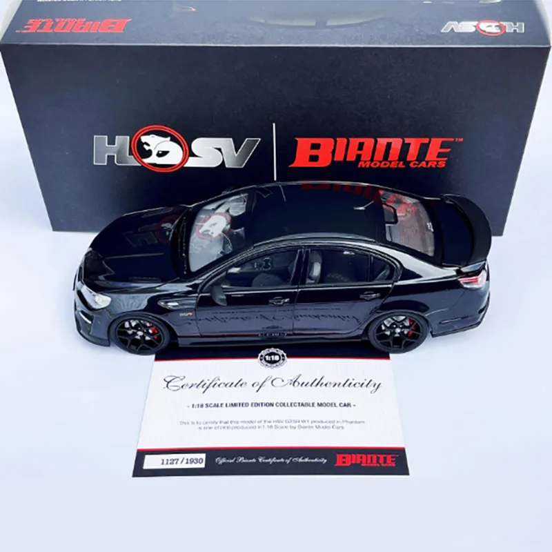 Biante Holden HSV GT W1 호주 Holden 합금 시뮬레이션 자동차 모델 클래식 성인 기념품 선물 정적 디스플레이, 1:18 체중계