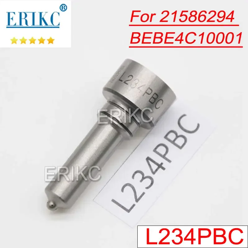 

L234PBC Common Rail Injector Nozzle L 234 PBC Diesel Fuel Injection Nozzle Tip L234 PBC For Delphi 21586294 BEBE4C10001 Sprayer