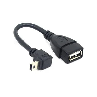 Compact USB to Female USB OTG Adapter for Data Transfer and Sync