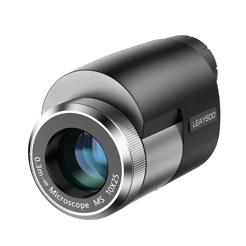 

Миниатюрные ручные Монокуляры leaysoo Star Flare, HD дорожный Портативный Монокуляр высокой мощности, 10 х25