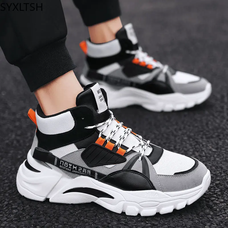 

Running Shoes Men Trainers for Men Chunky Sneakers Sports Shoes for Men Luxury Sneakers High Top Sneakers Zapatillas De Deporte