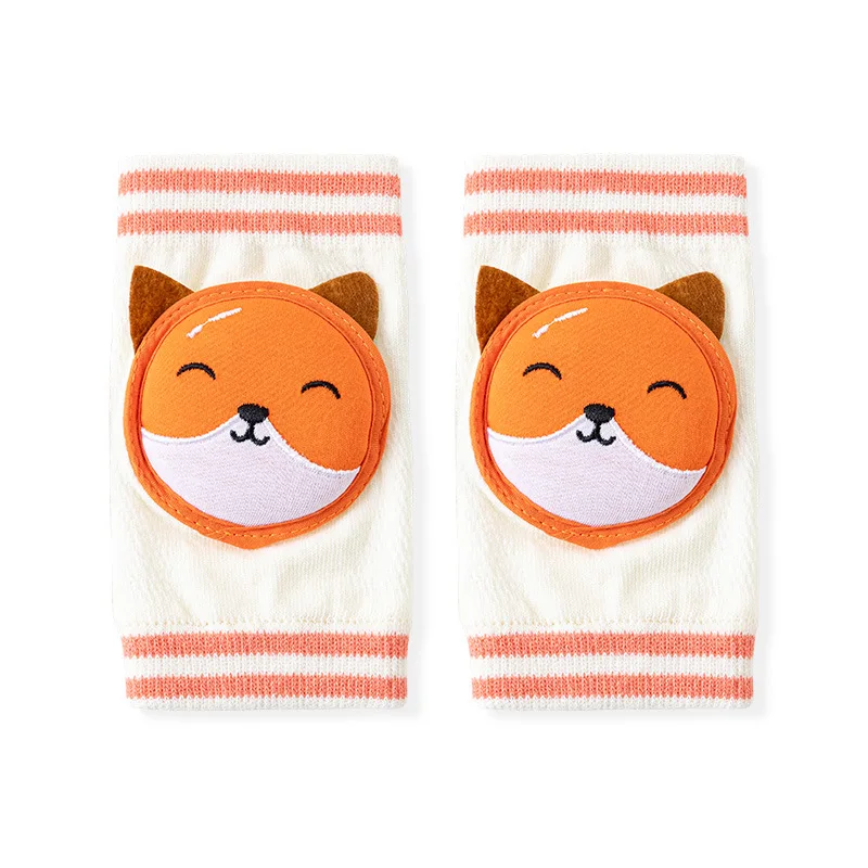 Description Picture 5 of itemCotton Strawberry Leg Warmers Infants Knee Support Baby Knee Pads Children Knee Protector Crawling Elbow Cushion