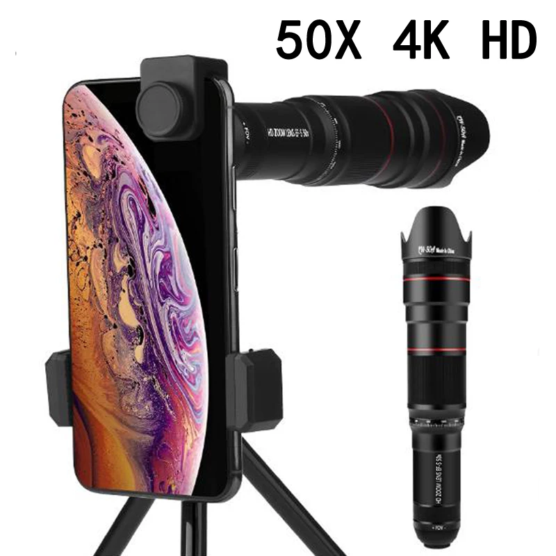 Монокулярный телескоп HD 50X для всех смартфонов |