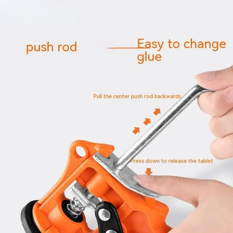 9 Inches Caulking Tool Kit 1pc Silicone Handheld Caulking Gun with Multifunction Grout Scraper and Caulk Nozzle Finisher Sealant caulking gun nozzles caulking gun sealant tool kit