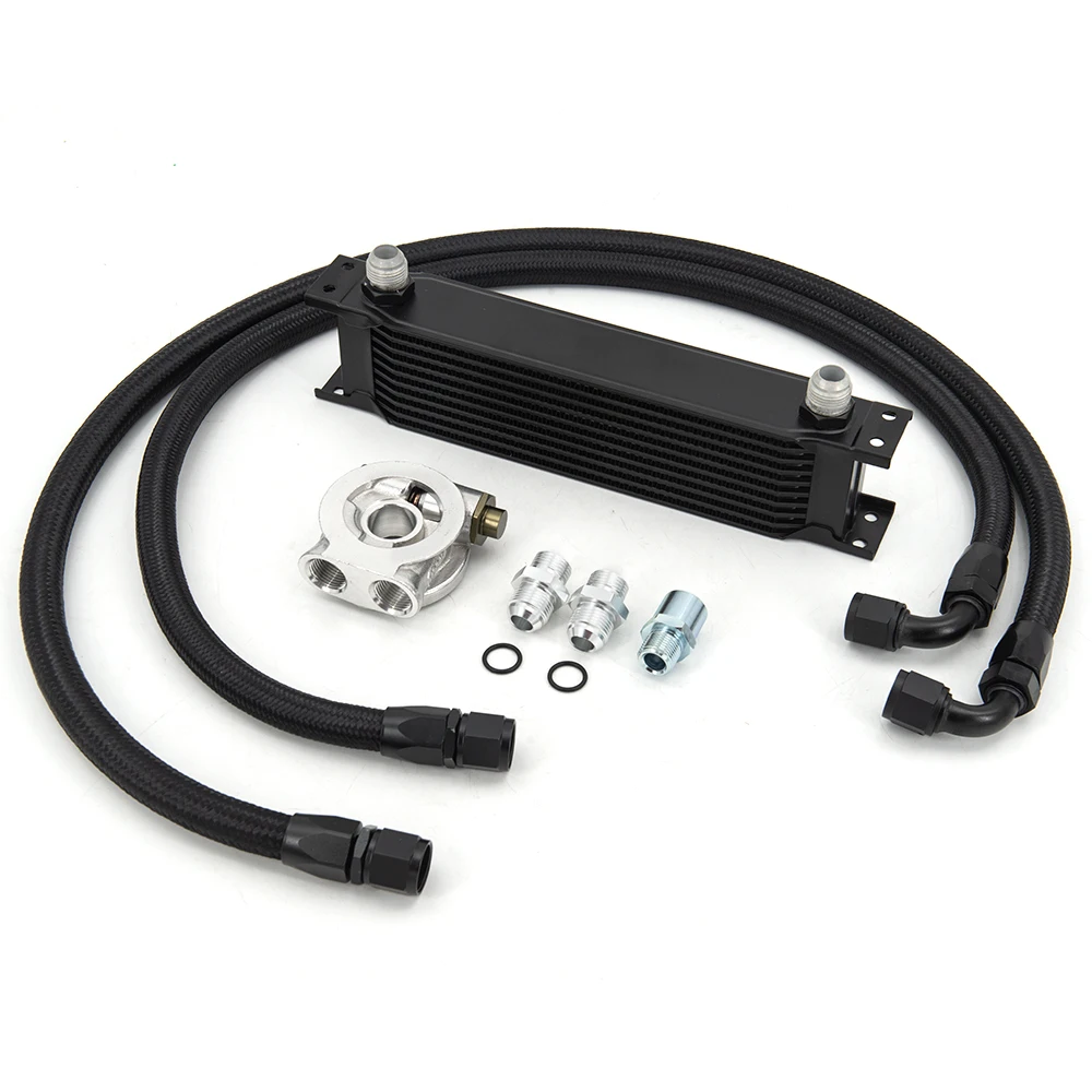 Universalracingcarrow10excavatorhydraulicoilcoolerkitwithOIL