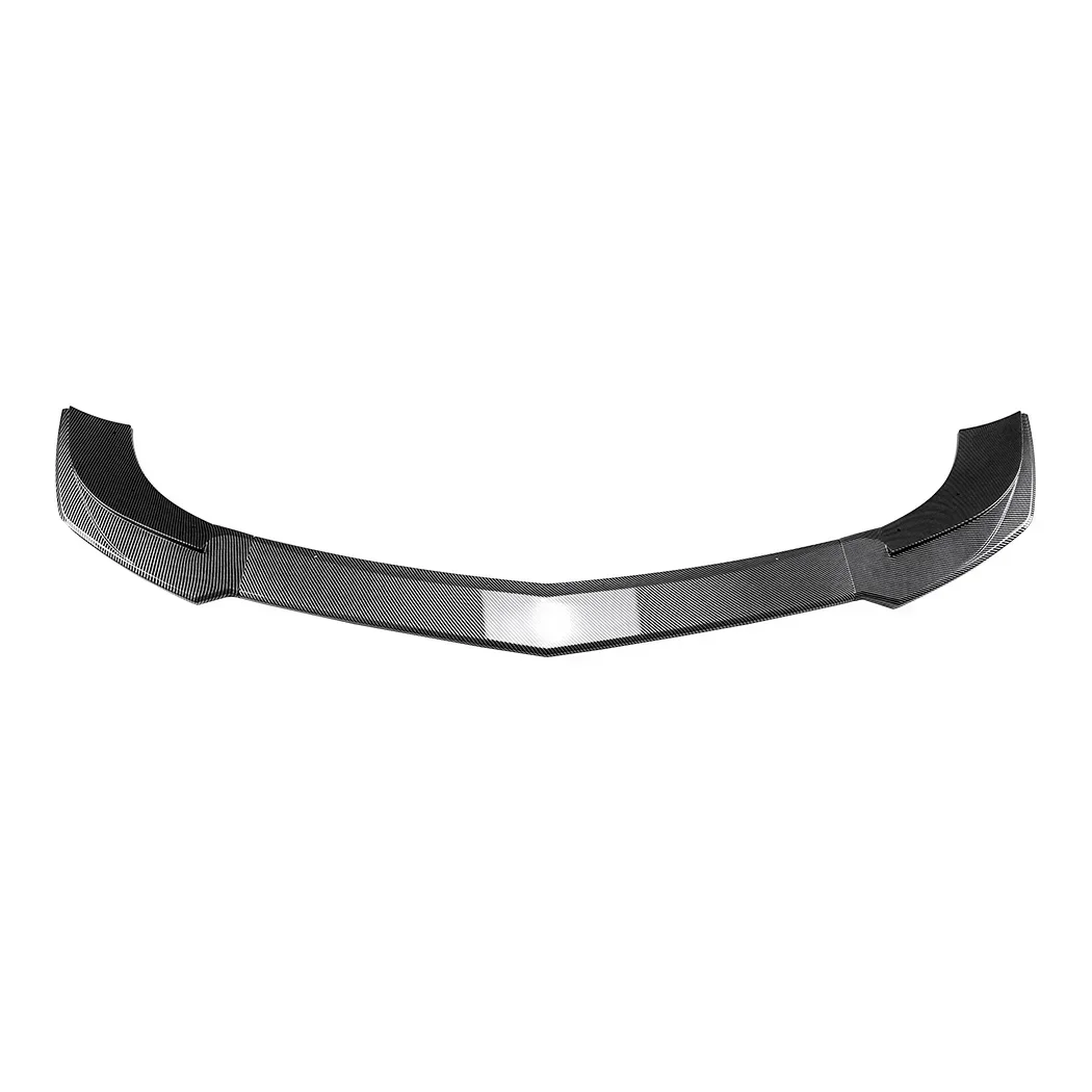 Front Spoiler Lip Gloss ABS Plastic For Mercedes-Benz C Class W204 S204 Facelift 2011-2014 AMG Line Sport