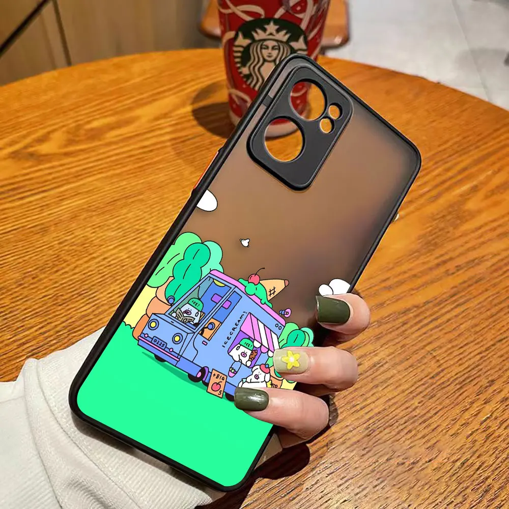 thumbnail image 1 of Funda mate de teléfono para OPPO RENO 8 8T 7Z 7 6Z 6 5 4 PRO PLUS 4G 5G Edge Funda Coque Capa Funda carcasa cerdo blanco dibujos animados de conejo, 1 of 5