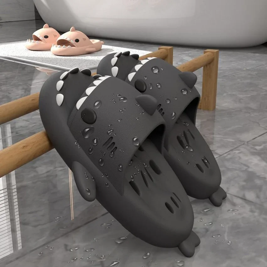 Shark Slides Clapper House Pantofole Donna Cloud Platform Summer Beach Indoor Eva Sandali Uomo Uomo Donna Scarpe Antiscivolo Donna