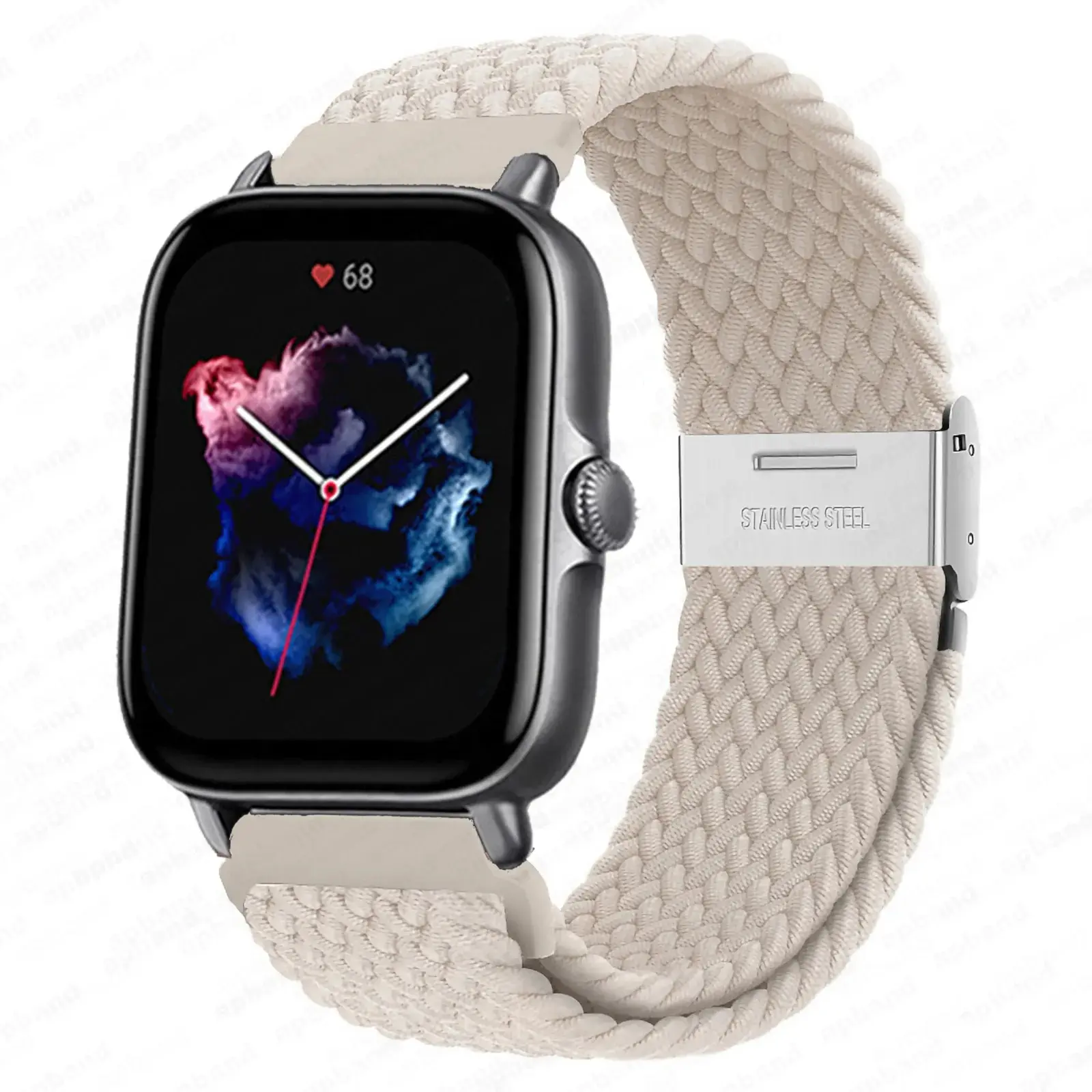 Braided Elastic Watch Band - 20mm/22mm Premium Strap