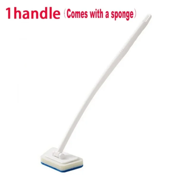 Multi-Functional Long-Handle Removable Household Cleaning Brush for Floors, Bathtubs, and Tile