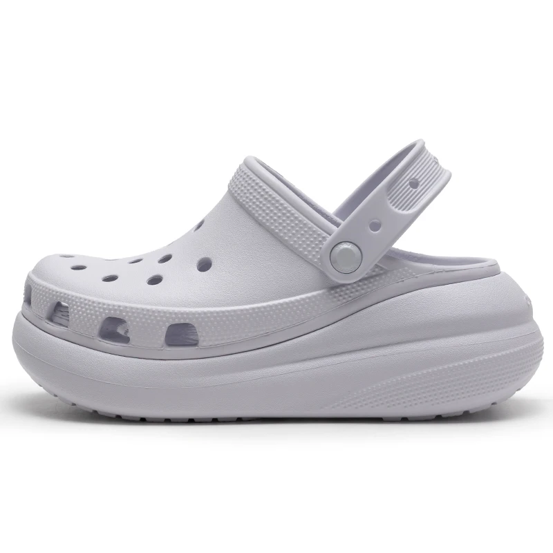 Crocs (Crocs) Sapatos masculinos e femininos clássicos puff tamanco buraco sapatos chinelos ao ar livre sandálias 207521-5Bo