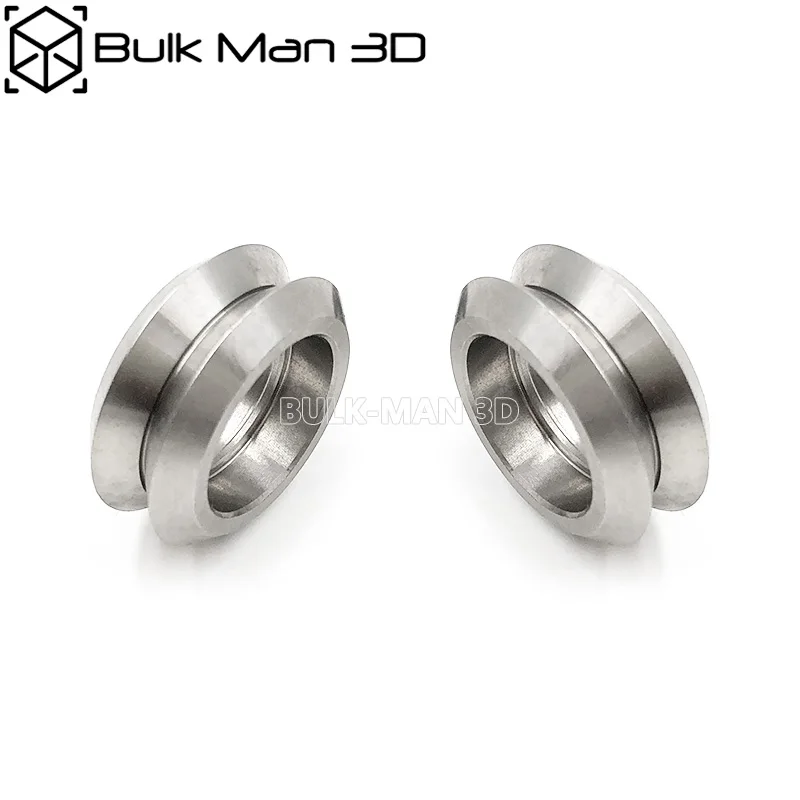 

10/20/50/100pcs High Precision CNC Metal Dual V Wheel for V-Slot Linear Rail System