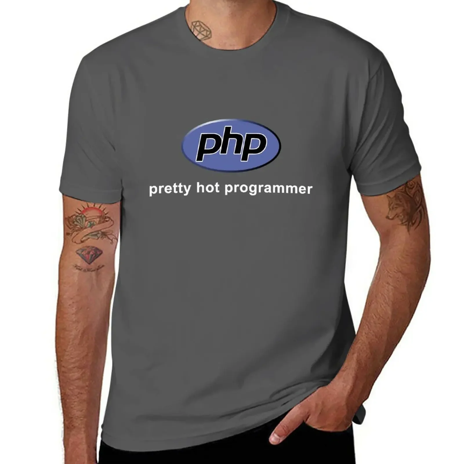 Php - Pretty Hot Programmer T-Shirt hippie clothes blanks mens funny t shirts
