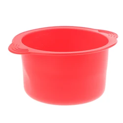 Heat-Resistant Silicone Wax Warmer Bowl (Red)