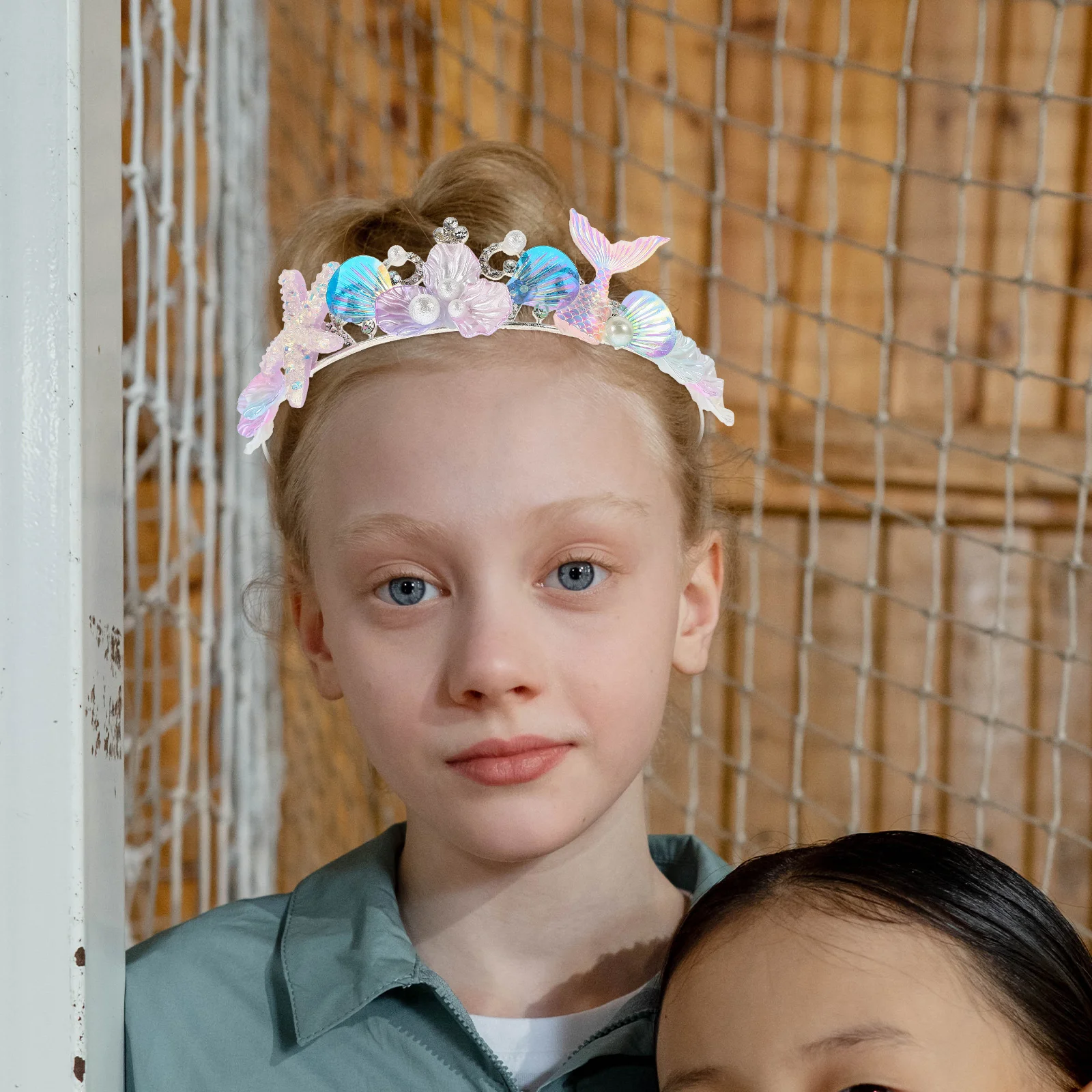 Shell Mermaid Headdress Costume Hair Decor Mermaid Headband Party Shell Mermaid Hairband