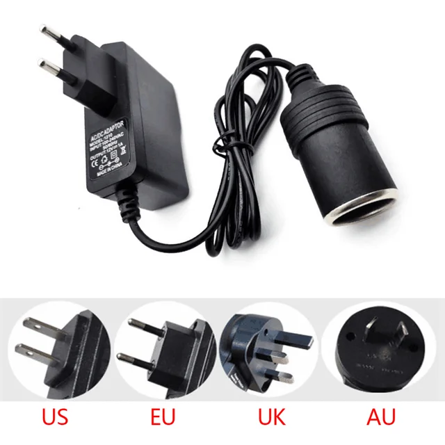 Power Adapter Supply AC 110V-220V To DC 12V 6A 8A 10A Cigarettes Lighter Converter  Car Inverter For Car Air Pump - AliExpress