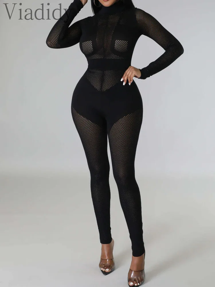 

Женский трикотажный однотонный Облегающий комбинезон без пояса