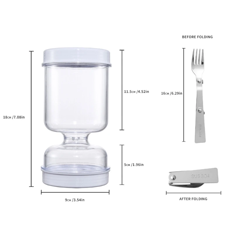 Hourglass Pickles Jar Dry and Wet Dispenser Pickles Olives Hourglass Jar Cucumber Container for Kitchen Juice Separator 6