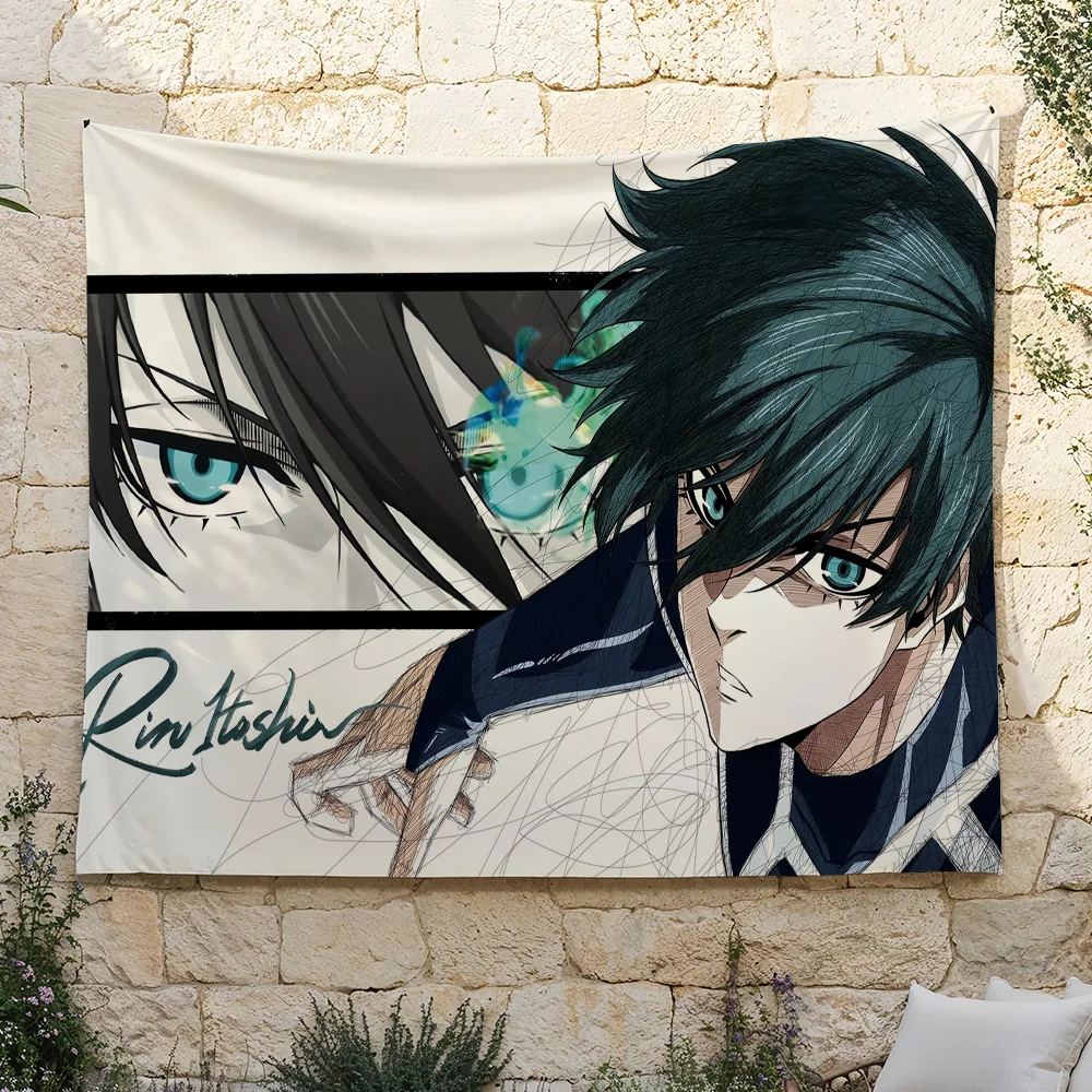 Anime Blue Lock Flag Decorative Banner - Perfect for Outdoor Camping, Family Parties, and Garden Decor Gift