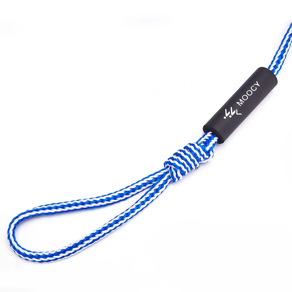 Tube Ropes Adjustable Length Boat Tube Towable Rope UV-resistant with Rope Keeper Surfing Water Sport Accessories