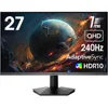 Gaming Monitor, 27 inch WQHD 2560 x 1440 PC Computer Monitor, Up to 240Hz Refresh, 1ms, Adaptive Sync, HDR10, DCI-P3 1