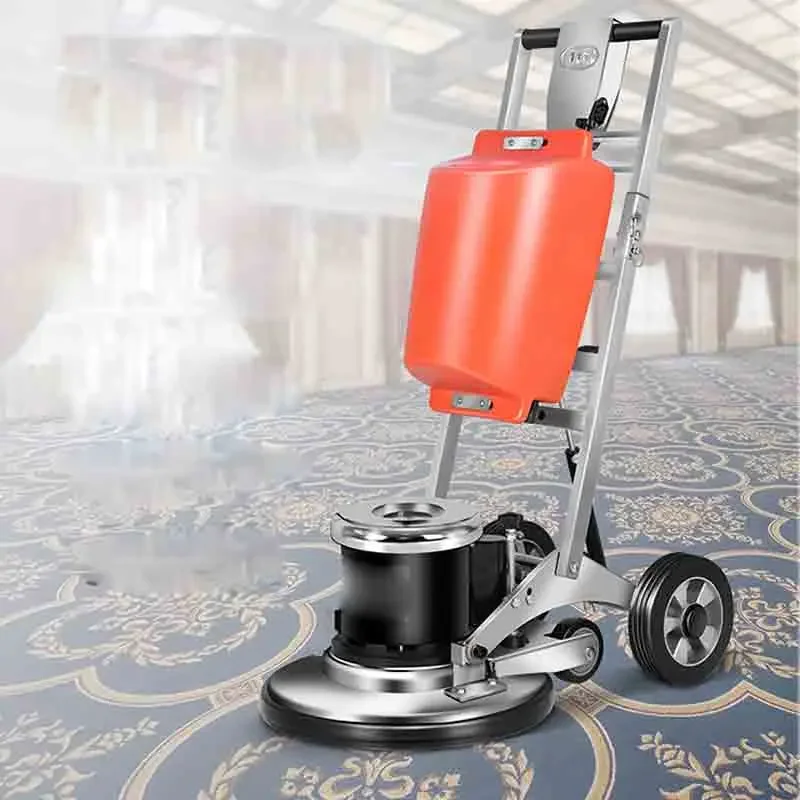 Double Pole Multi-function Floor Scrubber Factory Floor Polishing Hotel Carpet Cleaner Commercial Push Type 6