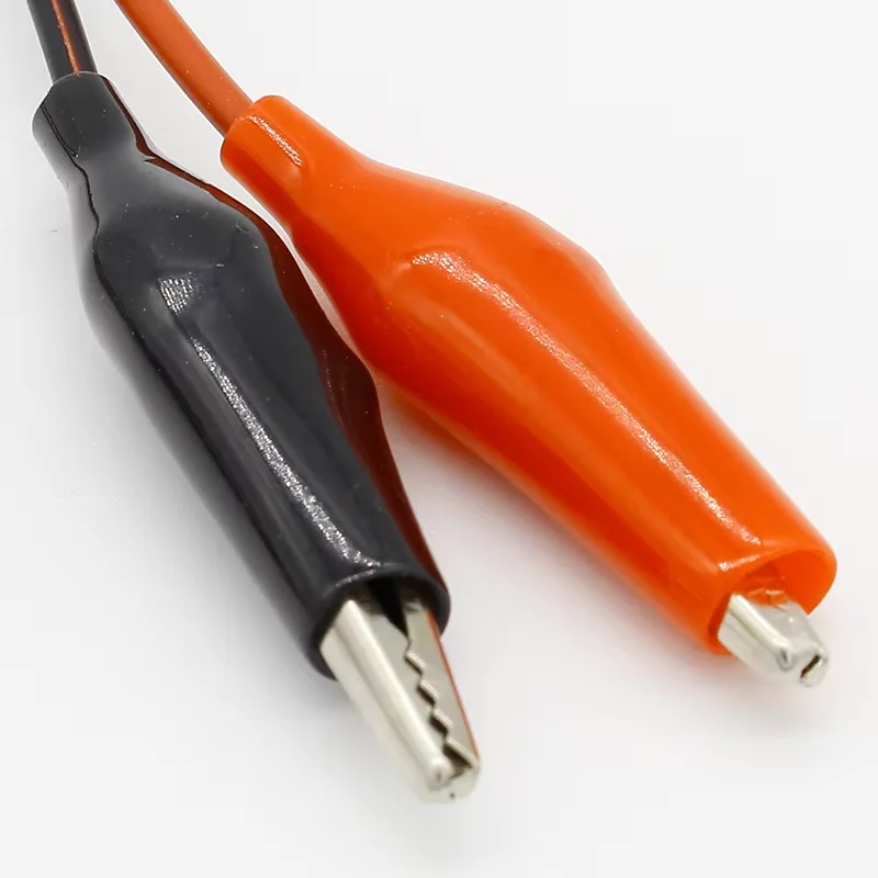 4mm Qualitäts-injection-bananenstecker Zu Cker Kupfer Elektrische Clamp Alligator Clip Test Kabel Führt 1M Für Testing Probe – Detail 3
