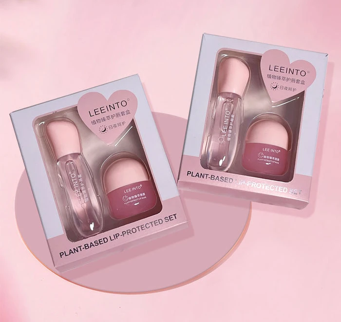 Description Picture 2 of itemPlant Day and Night Lip Mask Box Set Repair Lighten Lip Lines Hydrating Lips Makeup Cosmetic