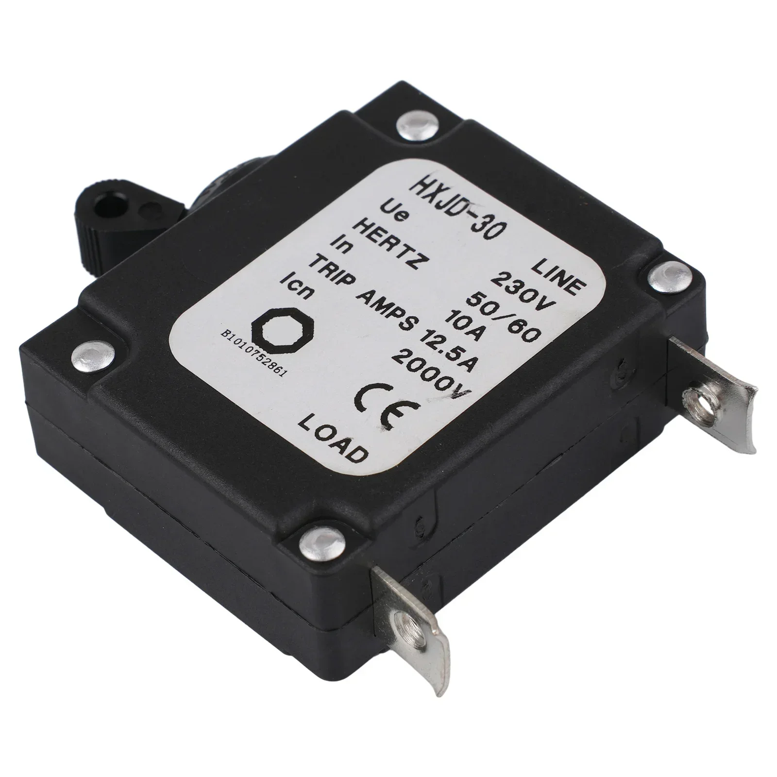 AC 230V 10A Generator Circuit Breaker 168F/170F/ 2KW-3KW Generator Short Circuit Overload Protection Equipment Protector