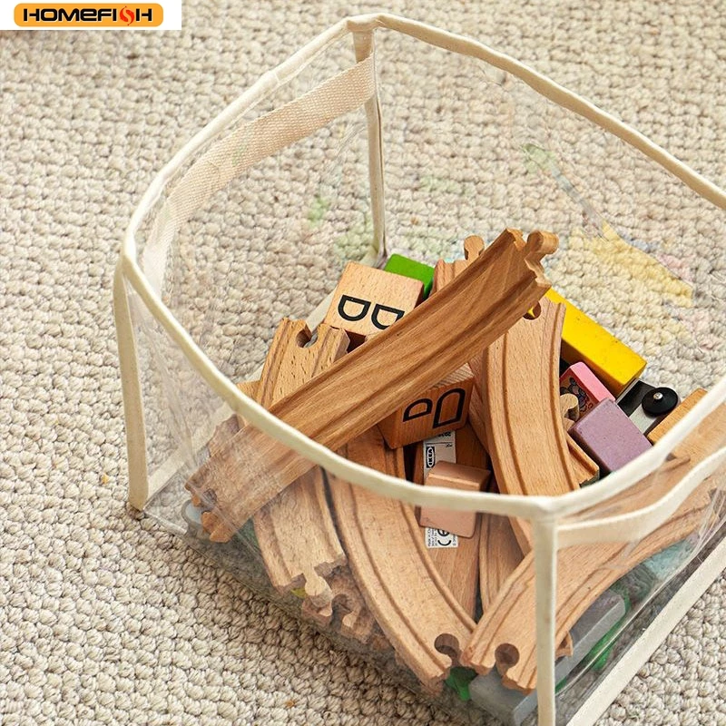 Homefish Transparent Storage Basket image 5