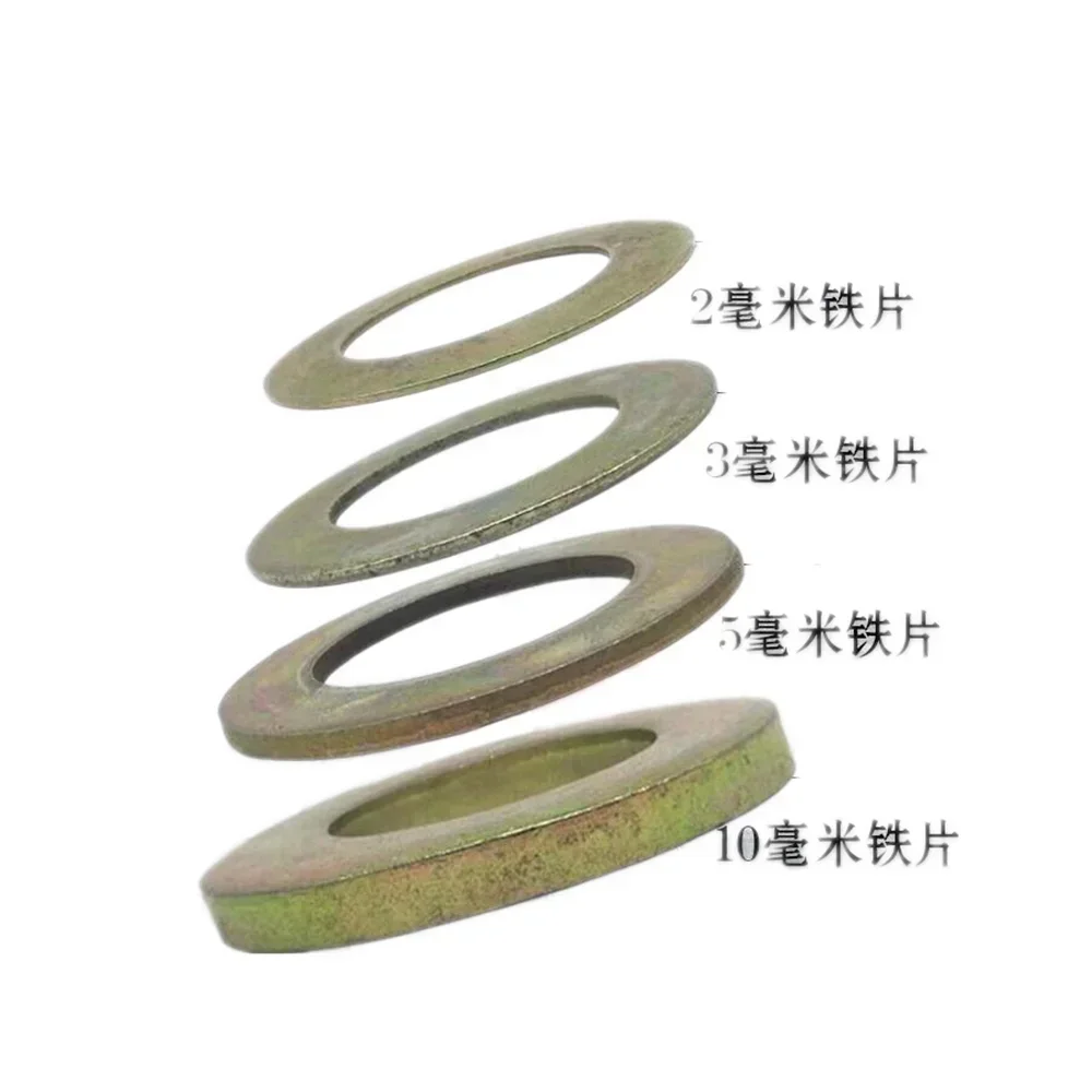 10pcs Excavator Bucket Gasket Excavator Bucket Shaft Gasket Metal Wear-resistant Iron Gasket Round Thickened Gap Steel Sheet Bucket Pin Thin Washer Qual