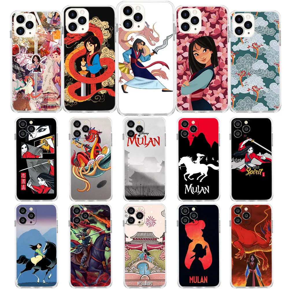 Custodia Morbida Principessa Mulan Un-31 Per Lg K52 K65 K42 K118 K11 Plus K10 K22 K40 K12 X4 K40S K41S K50S K51S K61 K92