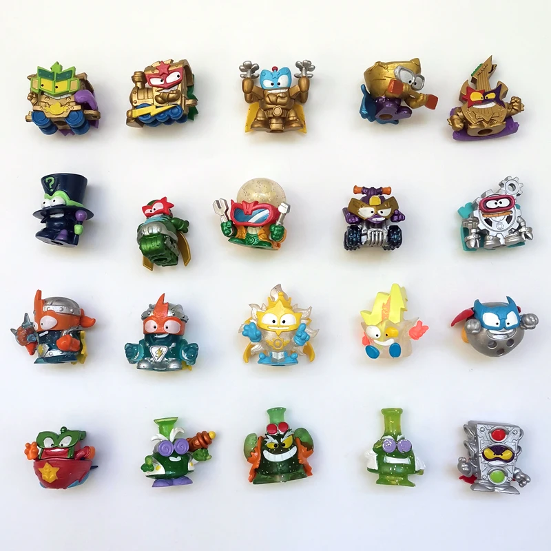 Originale Usato Super Zings Superzing Ultra Rare Kid Kazoom Fury Neonblast Doctor Volt Professor K Figure Limite Raccogliere Giocattolo Per Bambini