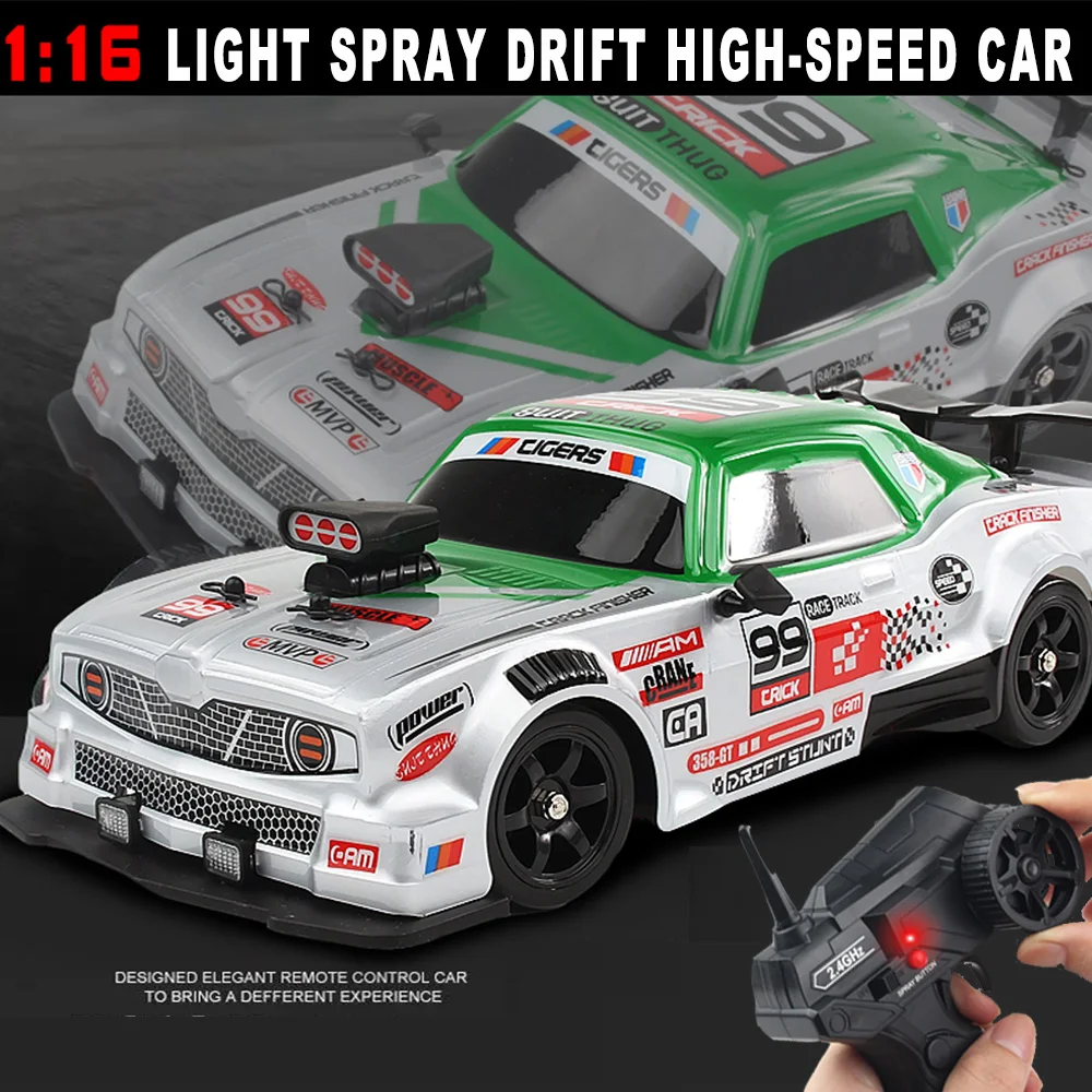 Rc Drift Car 1:16 Ae86 Gtr 18km/h Toys For Boys 2.4g 4wd Remote Control Cars  Vehicle Machine Christmas Birthday Gifts For Kids - Rc Cars - AliExpress