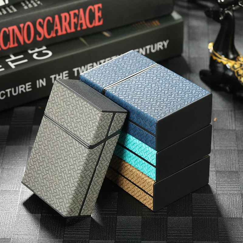 Fashion Cigarette Case Portable Tabaco Storage Box Smoking Accessories Gift for Smoker 5