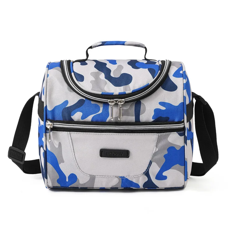 New Kids Lunch Bag Thermal Insulated Picnic Cooler Box for School Work/Girls Boys Women Men Reusable Food Storage Bags