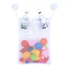 Mesh Hanging Caddy Organizer with Pockets Shower Hanging Organizer Storage Pockets Bathroom Hanger Organizer Bath Toy Holder 4