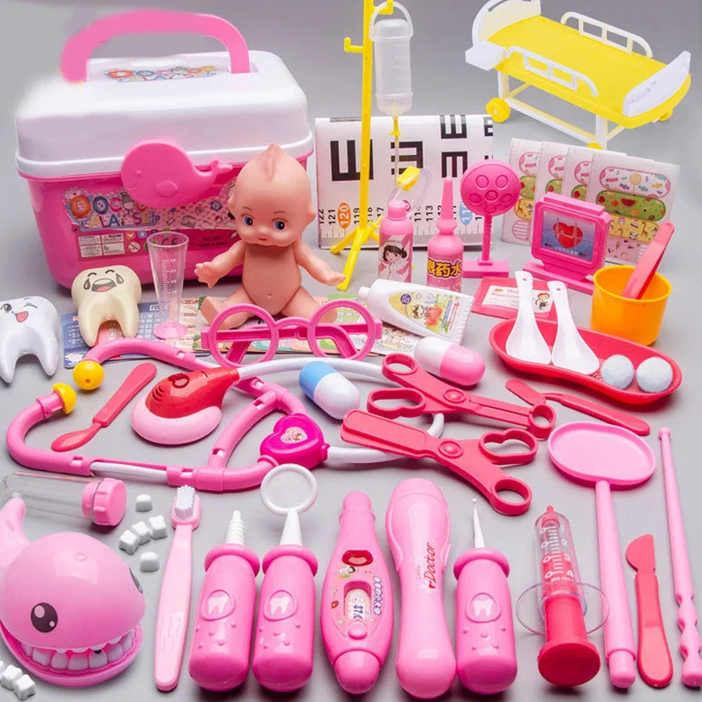 Dentist Play Set Stethoscope Toy Doctor Play Set Doctor Toys Kit Doctor Nurse Toys Doctor Toy For Kid Pretend Play Set Children Medical Tool Stethoscope Educational Toy