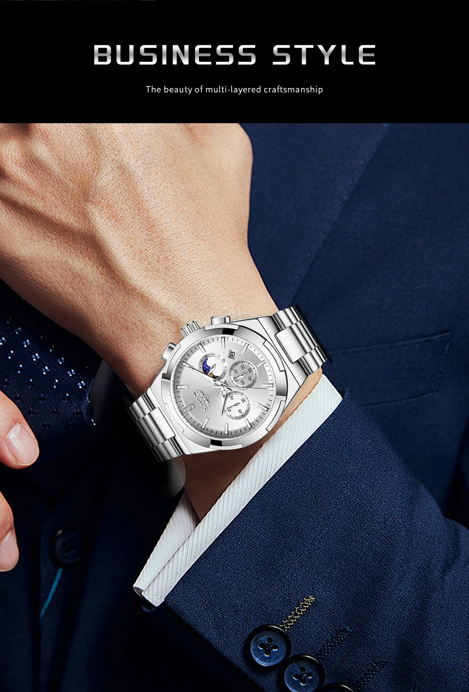 LIGE 89222 Watch for Men description image 14