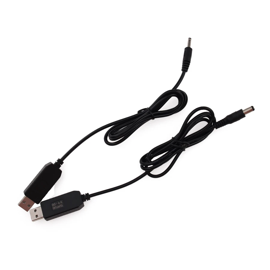 

300 шт. 1 м USB повышающий кабель от 5 В до 9 в 12 В, Повышающий Модуль преобразователя, шнур адаптера, шнур, разъем 3,5*1,35 2,1*5,5 мм