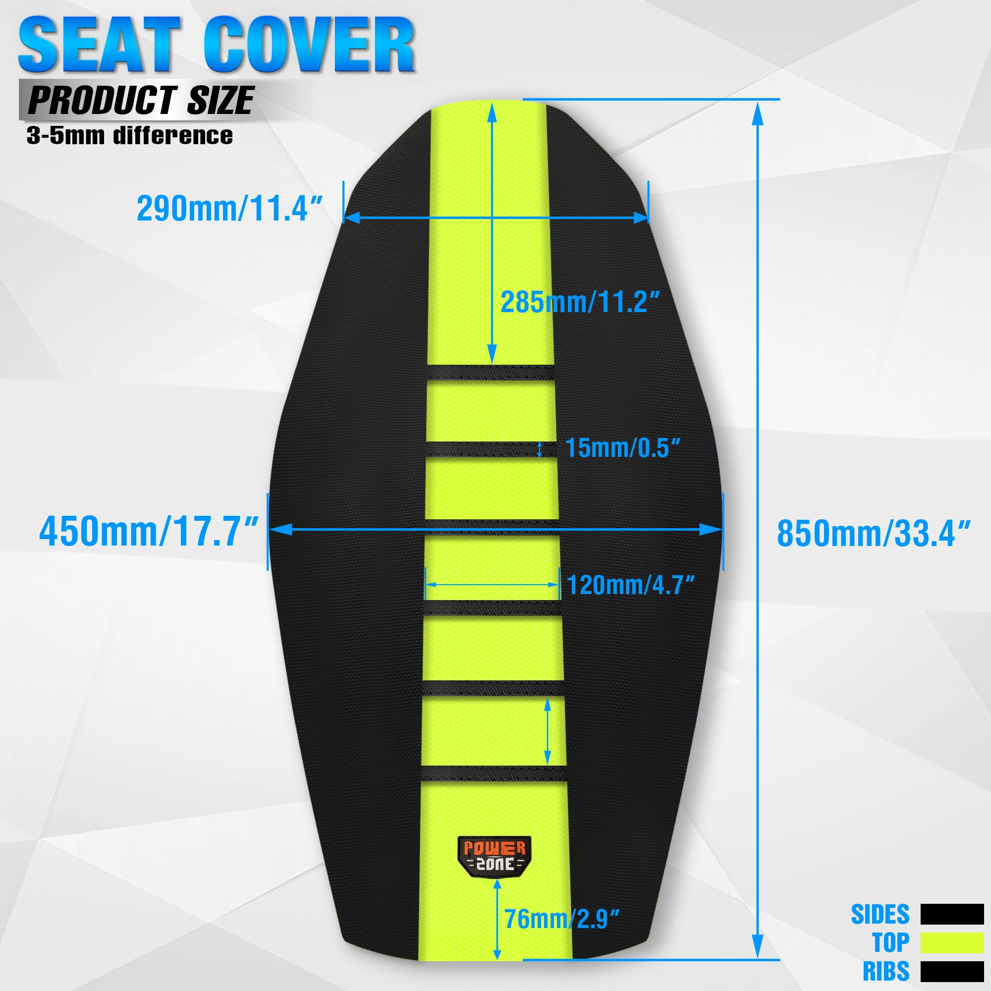 Universal Waterproof Motorcycle Seat Cover - Dirt Pit Bike Accessory
