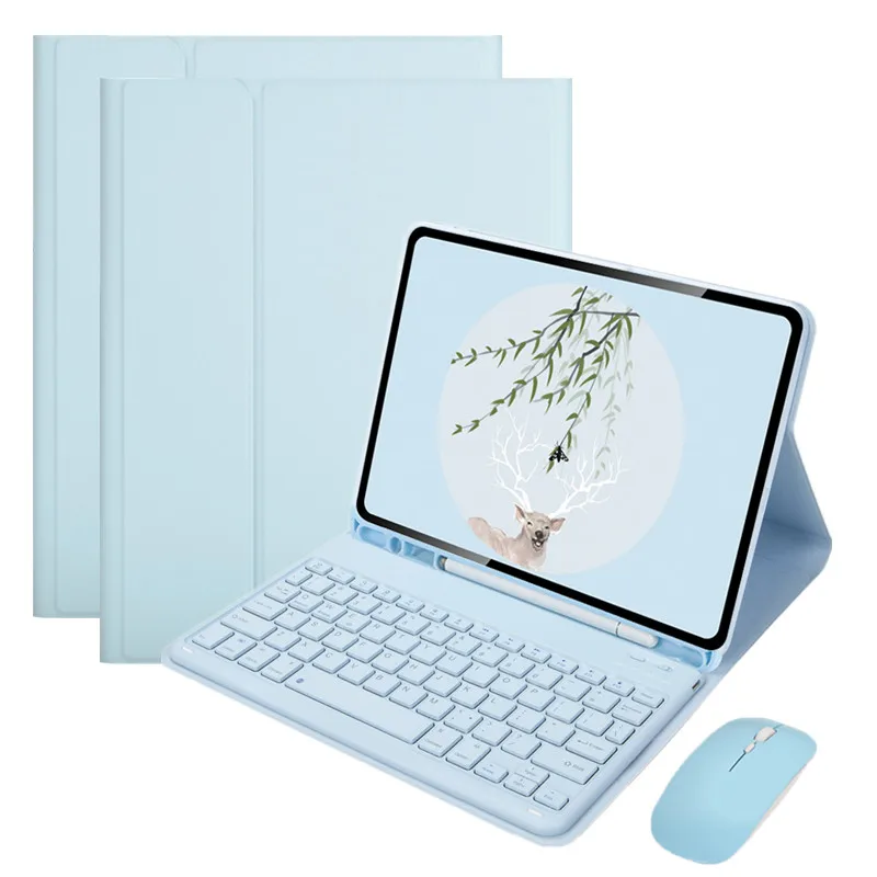 Tampa do Teclado com Suporte do Lápis Funda para Samsung Galaxy Tab a9 Plus 11 2023