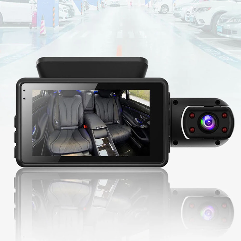 2 Lens Car Video Recorder HD 1080P Dash Cam with WIFI Car Black Box avto dvr IPS Camera Recorder Night Vision Loop Recording DVR car dvr